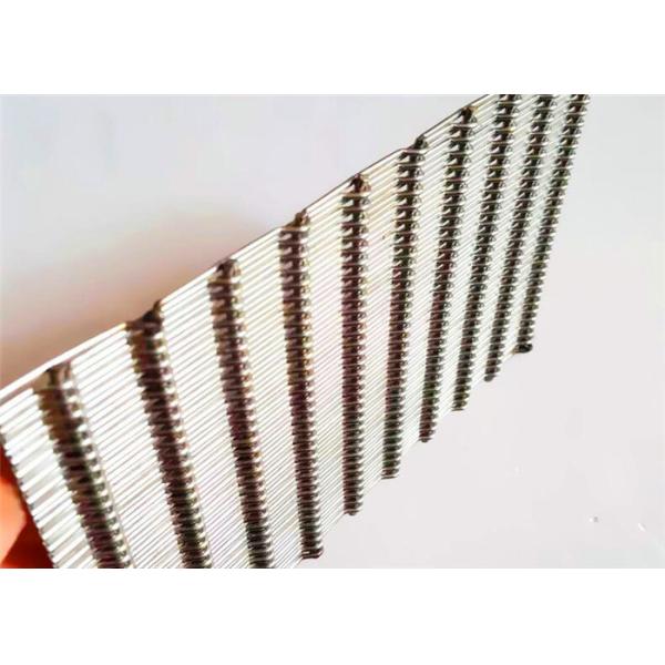 Malla tejida arquitectónica prensada inflexible de los SS para la decoración interior