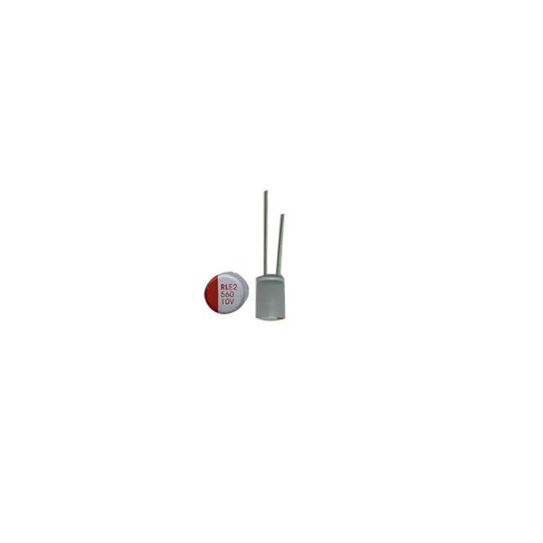 Durable 560UF10V 6.3mm X 5.4mm Solid Aluminum Electrolytic Capacitor For Industrial