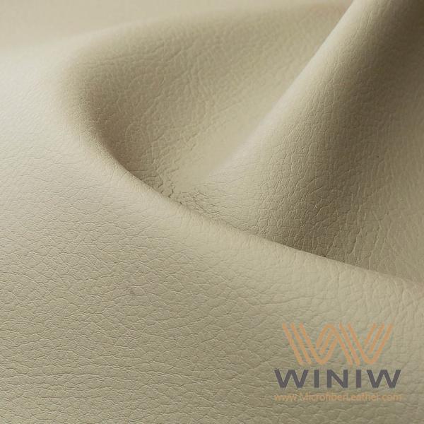 Fashion PU Synthetic Leather Fabric Microfiber Embossed For Automotive Interior