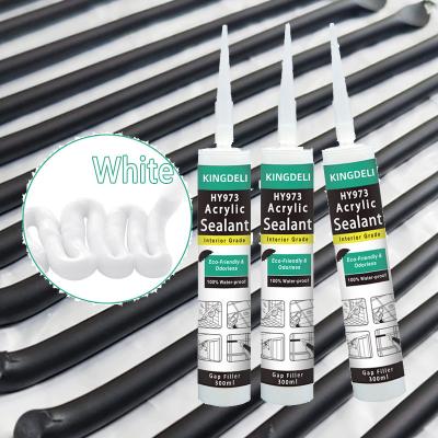 Acrílico transparente selante adesivo impermeabilizante cola de silicone para rachaduras de parede
