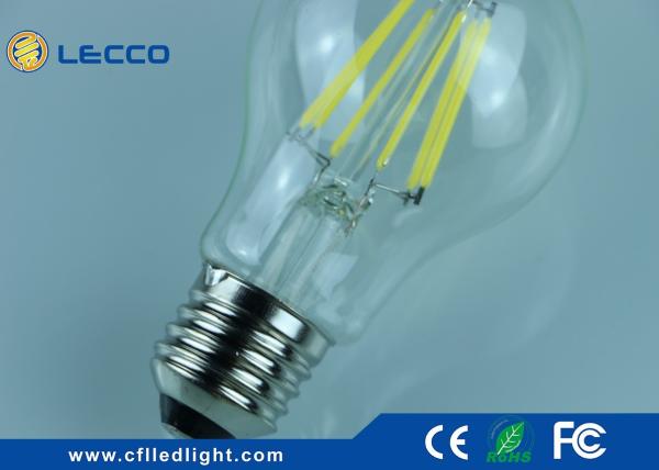 Led Light Bulb Decorative Filament , Incandescent Filament Lamp For Hotel