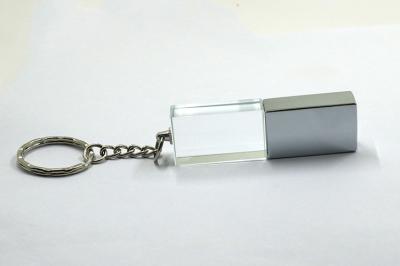 O UDP pisca vara do Usb de Crystal Usb Flash Drive 2,0 4GB 8GB 16GB com luz do diodo emissor de luz