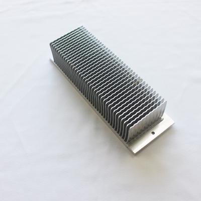 Dissipador de calor raspado zíper AL1050 da aleta da onda para os equipamentos eletrônicos ISO9001