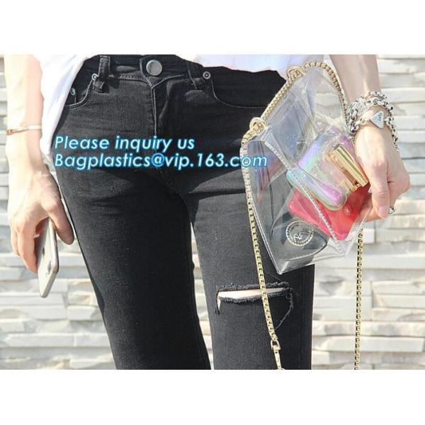 summer tote bag Transparent PVC Beach Shoulder Bags jelly candy bag, Fashionable Handbag Shoulder Bag, wallet, pac, pack