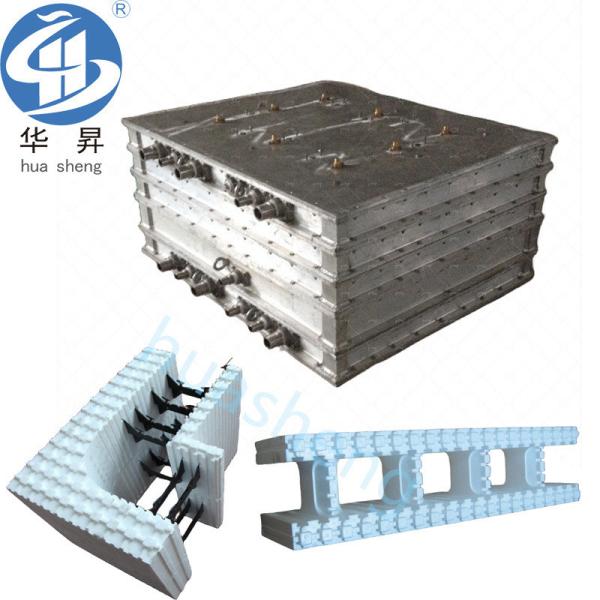 High Foaming Polystyrene Mould Icf Block Manufactured in with 60-180s Cycle Time