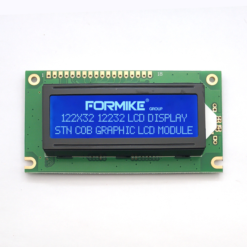 Monochrome 122x32 LCD Graphic Displays Module With SBN1661G Driver IC