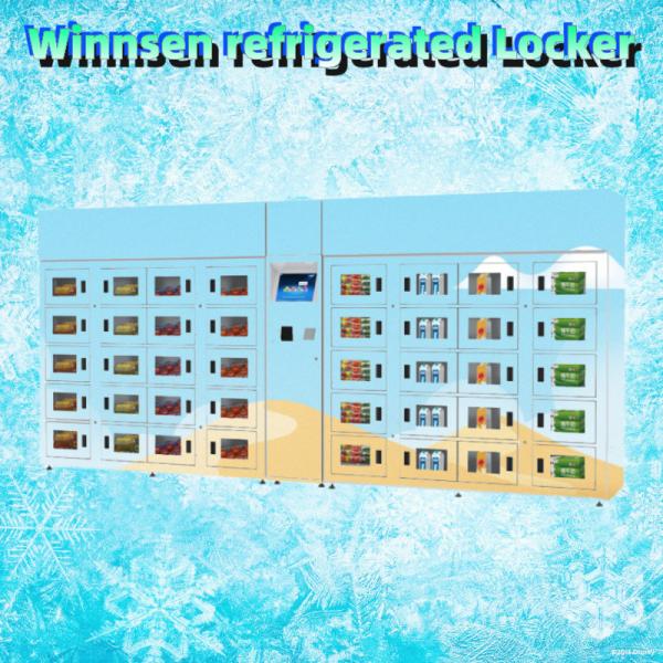 Шкафчик цвета шкафчика Winnsen прозрачный Refrigerated подгонянный размером замороженный