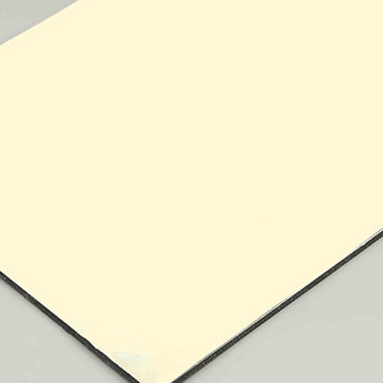 Milky PE Aluminum Composite Panel 2mm - 6mm Thick Decoration Acp Wall Cladding
