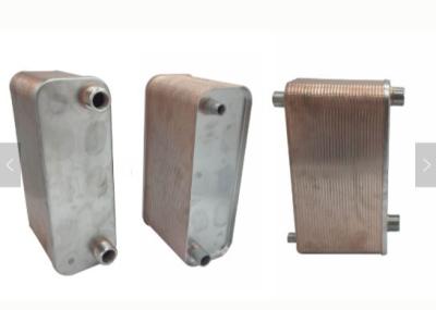 O material de soldadura é o cobre 99,9% do permutador de calor da placa Brazed