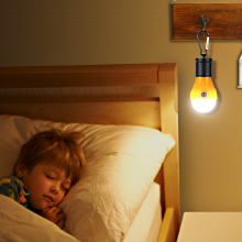 Tent Lamp Portable LED Tent Light Clip Hook Hurricane Emergency Lights LED Camping Bulb Camping Tent Lante