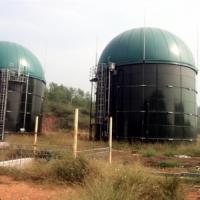 Anti Freezing Dual Membrane Gas Domes On Digester With Fire Protection