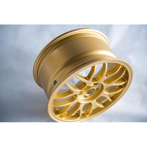 L'alliage de titane mat populaire 17 * 8,5 pouces coulées roues de voiture de tourisme PCD 5 * 100 ET 48 mm Jantes en aluminium une pièce coulée