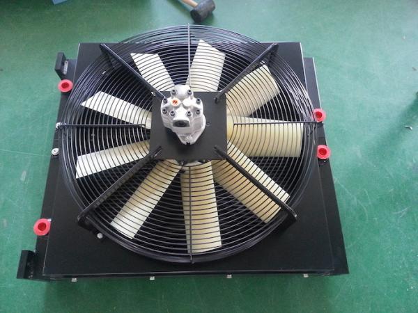 Hydraulic Air Oil Cooler Mobile Air Cooled Heat Exchanger - DC Drive