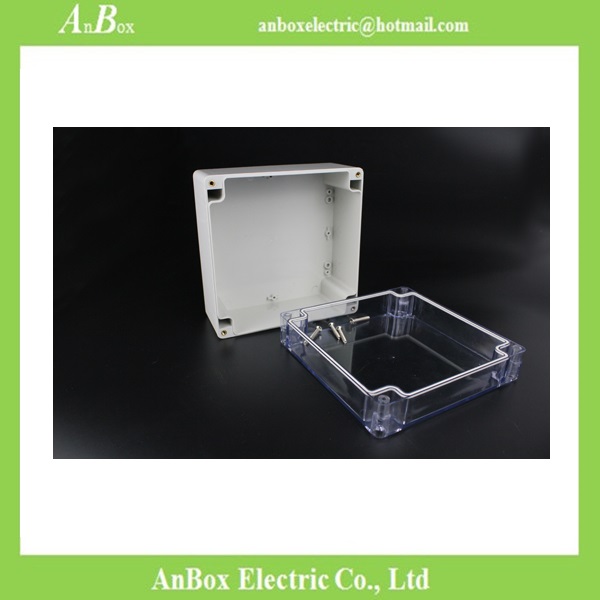 160*160*90mm IP66 waterproof box clear plastic enclosure