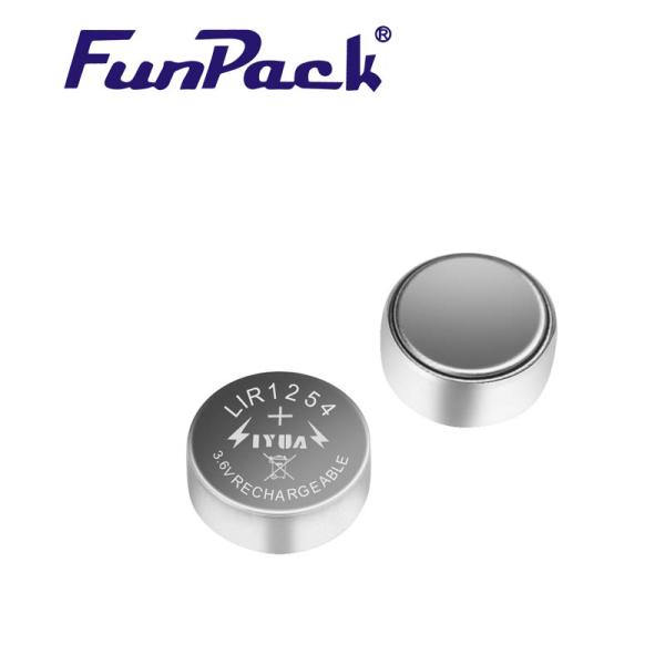 батарея кнопки 3.8V 65mAh перезаряжаемые для наушников Bluetooth TWS