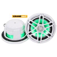 6Des haut-parleurs marins de 5 pouces avec éclairage LED RGB