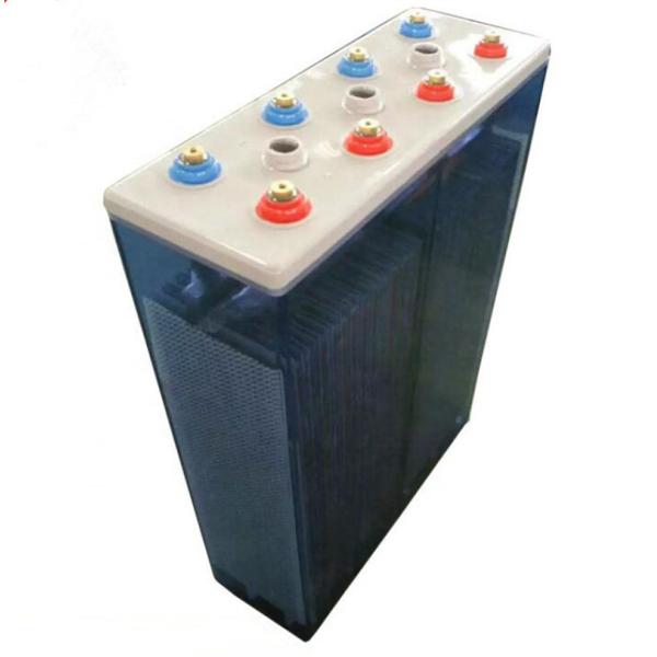 OPzS2-2500 2V Flooded Deep Cycle Tubular Plate Battery with 2500Ah Capacity, 20+ Years Design Life, and Female Copper Insert M8 Terminals