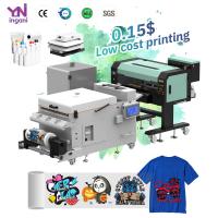 12 pouces DTF EPSON I1600*2 T-shirt à double tête imprimé avec machine à pulvériser
