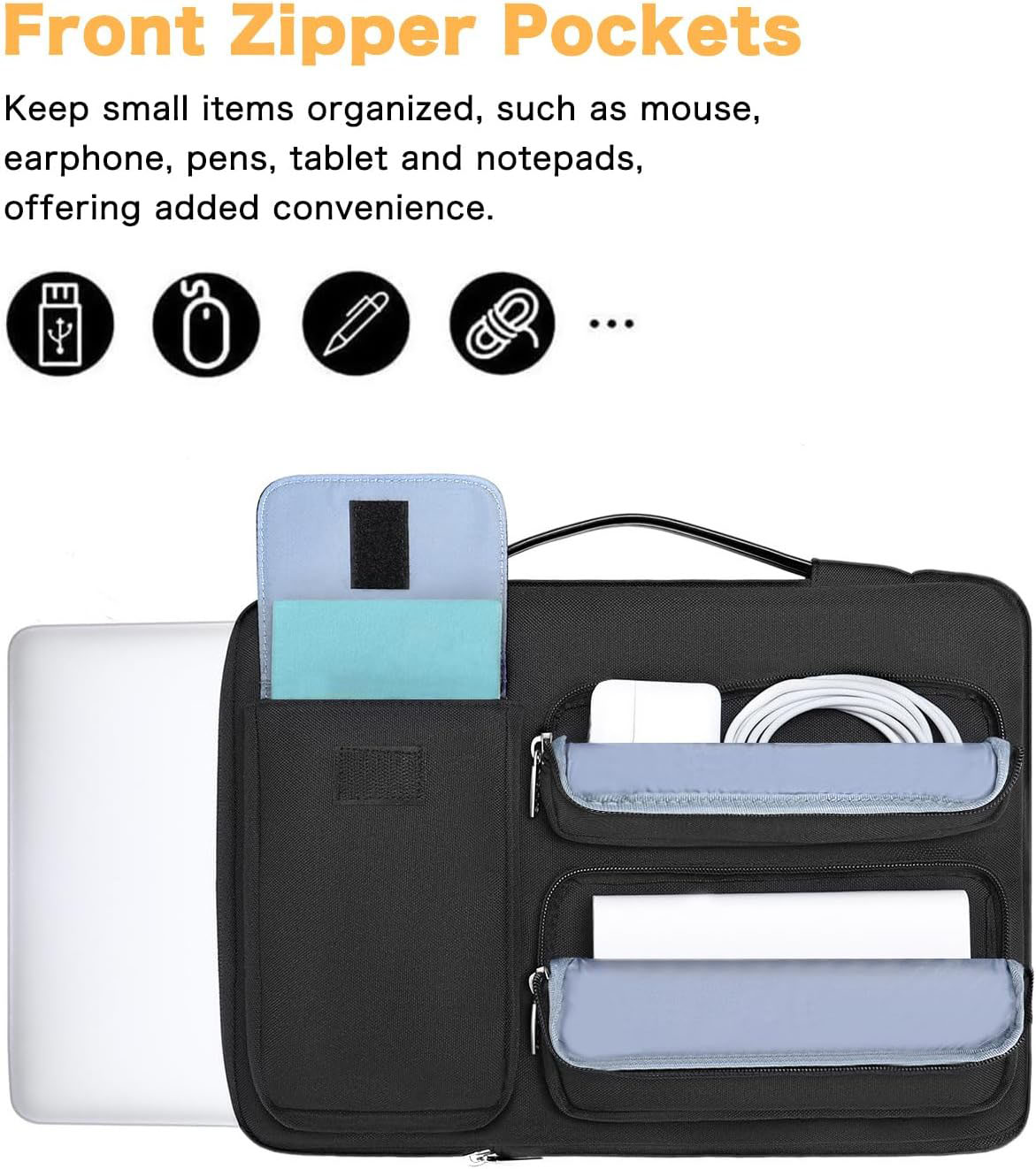 Wholesale Customized Portable Laptop Sleeve Bag Fits 11 12 13.3 14 15.6 16 Inch for Macbook Pro LBX0116-1 Wholesale OEM/ODM/Private Label
