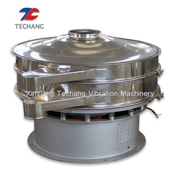 Chemical Industrial Vibrating Screen , Detergent Powder Vibro Sieve Machine
