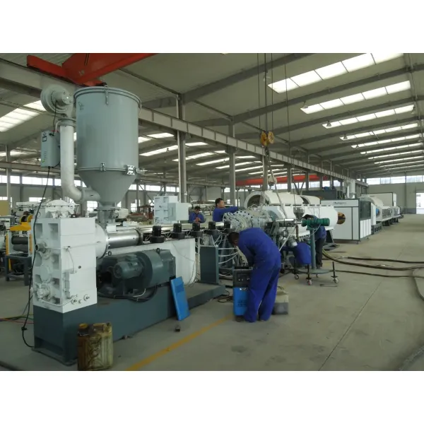 High-Efficiency HDPE Pipe Extrusion Line with 1000 Kg/H Capacity, 20-2200mm Diameter Range, and Vacuum Calibration