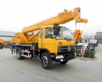 DFAC Mobile Hydraulic Vehicle Mounted Crane With 16 - 20 Ton Lifting Capacity