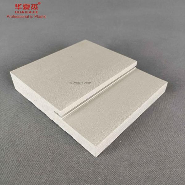 Wood Design PVC WPC Door Frame Jamb Outside Door 53mm*8mm Woodgrain