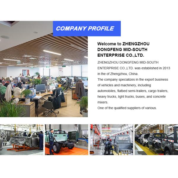 Left-Hand Drive 4x4 Electric Cars Dongfeng Pickup Truck with Manual Transmission