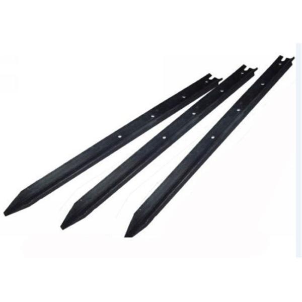 Чернота столба загородки скотин y покрасила длину 5 дюймов