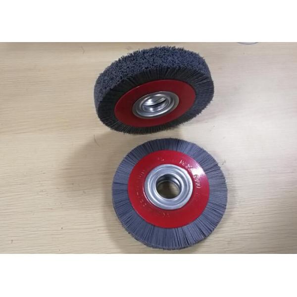 Long Service Life 6 inch Abrasive bristle Industrial Nylon Wheel Brush for deburring