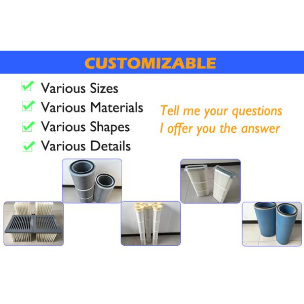 Профессиональный HEPA фильтр воздуха для пылесоса D325*1000 мм