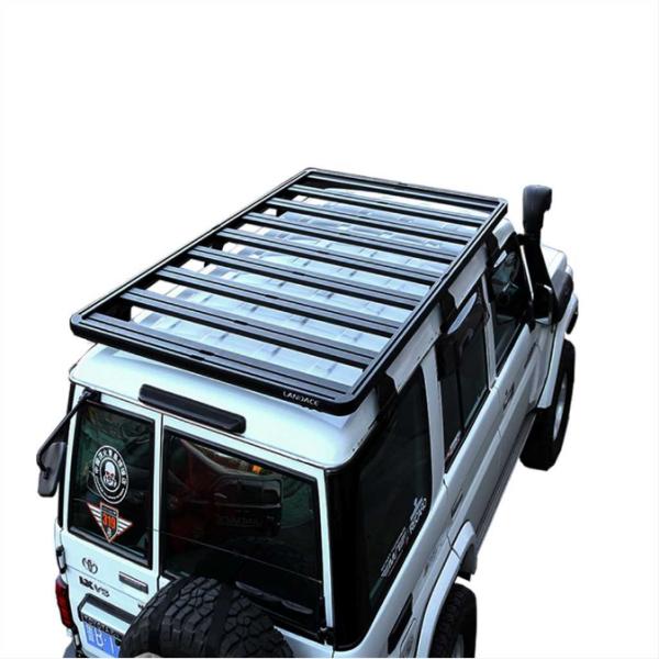 2110X1195 Customized Aluminium Powder Coated Luggage Basket Roof Rack Ideal for LC150