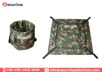 Tow Layers Ballistic Blankets Blast Protection Circle Ring For Explosion Containment