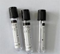 Verre d'ANIMAL FAMILIER de citrate sodique de la CE ISO13485 3,8% de tube de la collection esr de sang