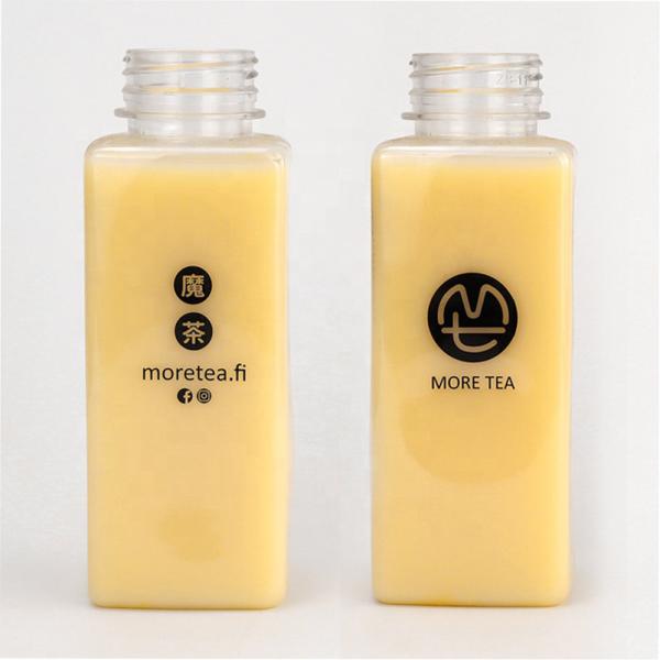 Customized Plastic Beverage Bottles Commercial 350ml Juice Bottle