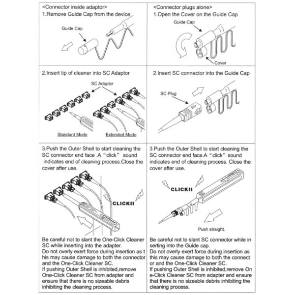 наборы оптического волокна ST APC SC FC LC Ferrule 2.5mm очищая
