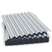 Roofing revestido por cores PPGI corrugado 1 mm GI chapa de aço para materiais de construção
