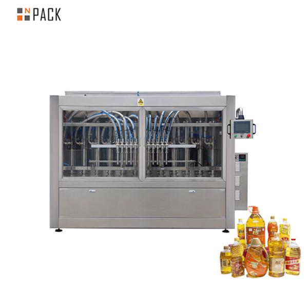 Npack Automatic Oil Fillers Processing Machine 100ml-5000ml Plastic Pet Bottle Food Oil Filling Machine