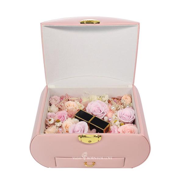 Rose Jewelry Box eterno de luxe é o melhor presente de época natalícia para sua pessoa favorita