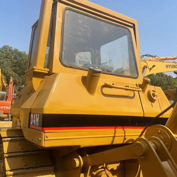 3900 кг Использованный бульдозер Caterpillar Cat D4H Строительная машина