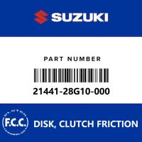 Placa de embreagem FCC original Placa de acionamento de atrito para Suzuki GD110, 21441-28G10-000