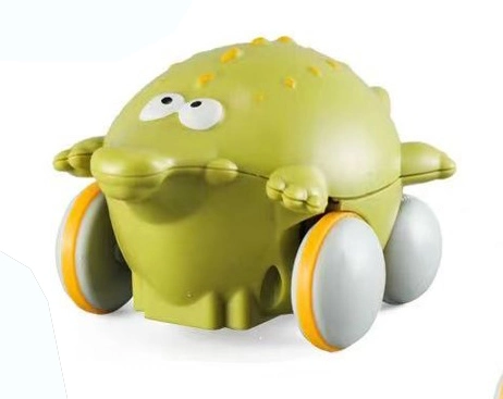 Wholesale Baby Grab Toys Education Rattle Roll Car Cartoon Children′s Toys Baby Toys Inertia Animal Car