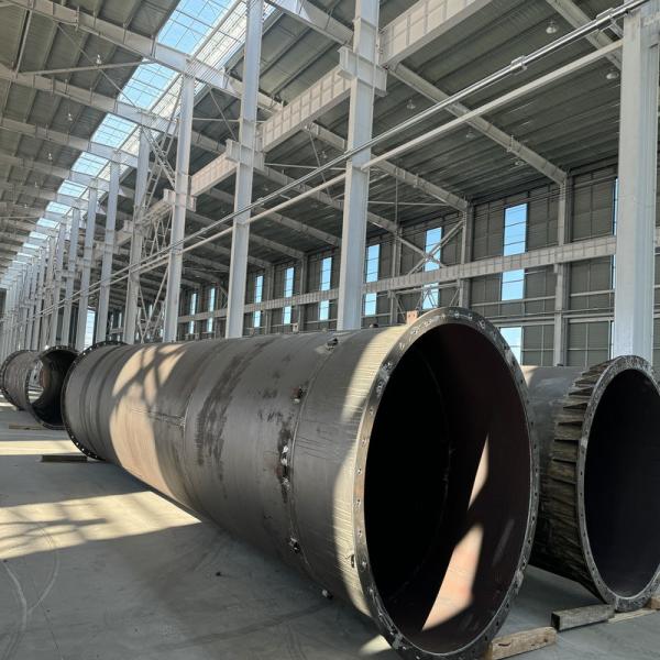 Chimney Processing Chemical Plant Steel Structure Fabrication EN1090 AISC