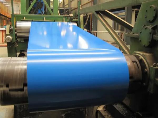 Z40~Z275 G/㎡ DX51D+Z Prepainted / PPGI / Z60g Color Coated Steel Coil 0.20-1.70mm