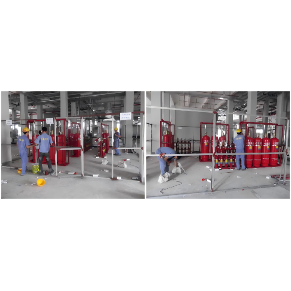 Centralized FM200 Fire Pipe Network - High Efficiency Gas Suppression System Solution