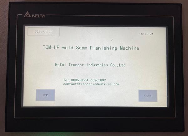 Automatic PLC Weld Planisher For Steel Sheet Tank Shell Surface Longitudinal planishing machine