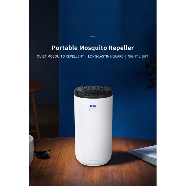 Home Outdoor 10W Ultrasonic Portable Mosquito Repeller Quiet Operation With Luminous Light