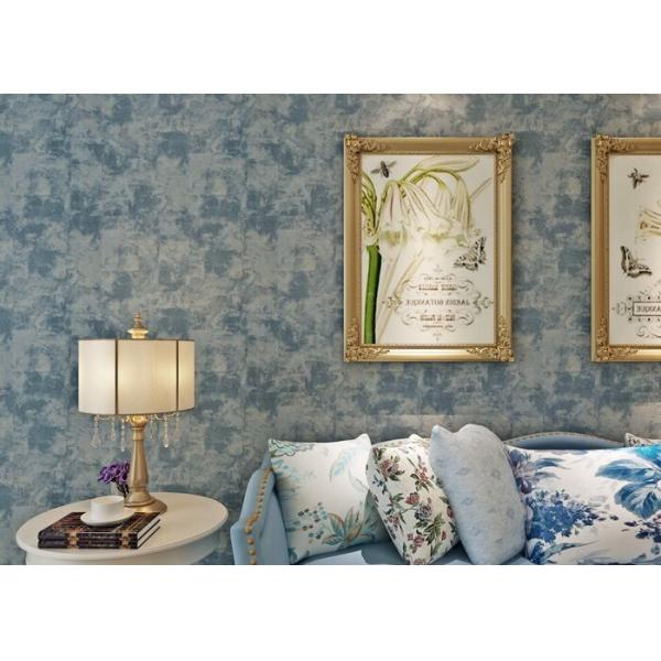 Современная комната 0.53*10м живущая выбила голубые Не-сплетенные обои