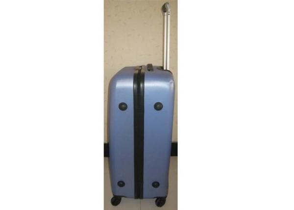 ABS Trolley Luggage Set Classic Zipper Framed 20 / 24 / 28 Inch For Business Trips