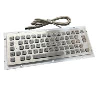 IP65 / IK07 Clavier en acier inoxydable étanche à l'eau et à la poussière